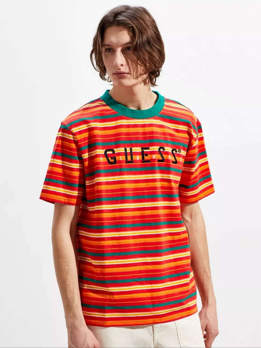 Guess X J Balvin Vibras Tour Stripe Tee